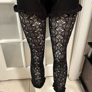 One piece short and thights black Valentino size 36/xs great condition